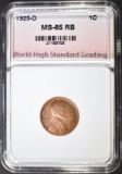 1925-D LINCOLN CENT, WHSG GEM BU RB