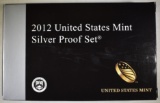 2012 U.S. SILVER PROOF SET