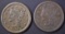 1844 VF & 1846 XF LARGE CENTS