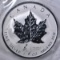 2005 Canada Silver $5 Liberation Privy Maple Leaf