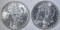 1886 & 87 CH BU MORGAN DPLLARS