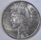 1923-D PEACE DOLLAR, BU