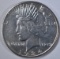 1934-S PEACE DOLLAR, AU/BU