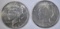 1925-S AU & 1926-D AU/BU PEACE DOLLARS