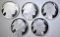 5-ONE OUNCE .999 SILVER INDIAN/BUFFALO ROUNDS