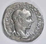 238-244 AD  SILVER DENARIUS EMPEROR GORDIAN III