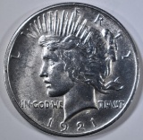 1921 PEACE DOLLAR  CH BU  FULL STRIKE