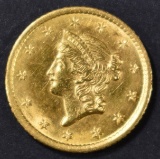 1851-O $1 GOLD LIBERTY  BU