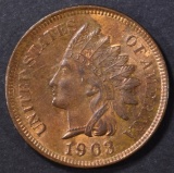 1903 INDIAN CENT CH BU RB