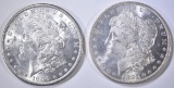 1883-O & 1900 MORGAN DOLLARS CH BU