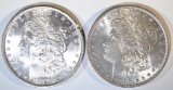 1888 & 96 MORGAN DOLLARS CH BU