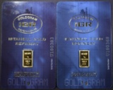 2-1g 999.9 GOLD BARS ISTANBUL GOLD REFINERY