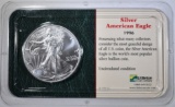 1996 BU AMERICAN SILVER EAGLE