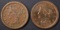1853 XF & 1854 XF LARGE CENTS