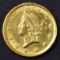1851-C $1 GOLD LIBERTY  CH BU