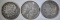 1900-S, 03, 04-S MORGAN DOLLARS