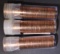 BU ROLLS OF SMS LINCOLN CENTS- 1 EACH 1965, 66, &
