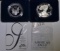 1996 & 2007 PROOF AMERICAN SILVER EAGLES
