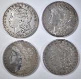 4-CIRC MORGAN DOLLARS: