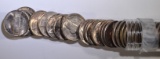 1949-D JEFFERSON NICKEL ROLL, BU