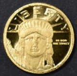 1/10th OUNCE .9999 GOLD LIBERTY ROUND