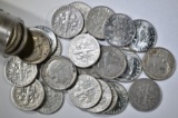 ROLL 90% SILVER MIXED DATE ROOSEVELT DIMES