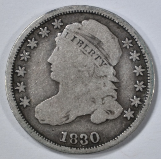 1830 BUST DIME GOOD