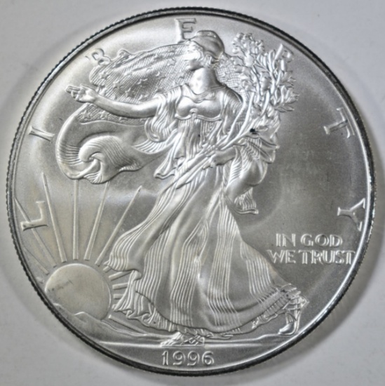 1996 BU AMERICAN SILVER EAGLE, BU