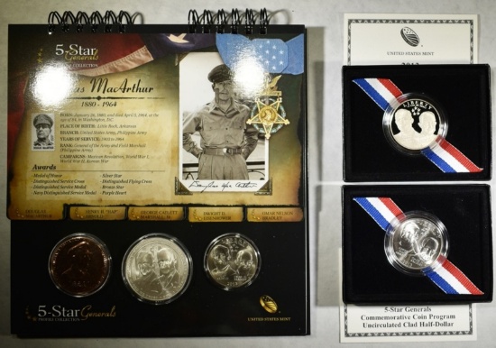 2013 5-STAR GENERALS COIN COLLECTION: