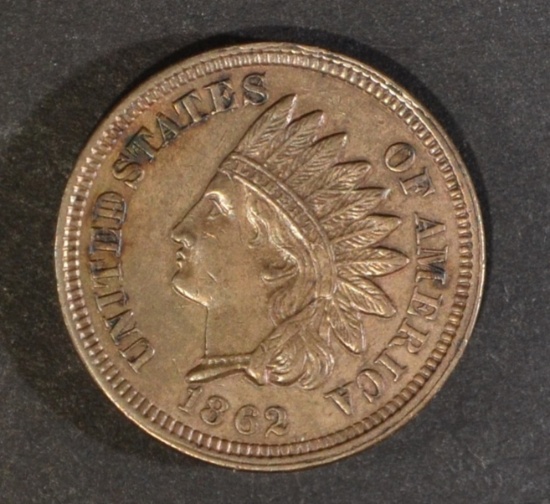 1862 INDIAN CENT AU