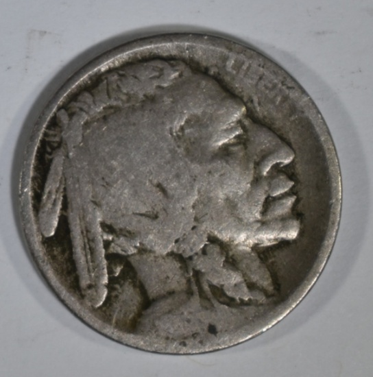1913-S TYPE 2 PARTIAL DATE BUFFALO NICKEL  AG