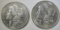 1902 & 03 MORGAN DOLLARS  CH AU
