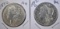 1882 AU & 1882-O BU MORGAN DOLLARS