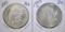 1883 AU & 1883-O BU MORGAN DOLLARS