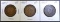1835, 39, 47 LARGE CENTS VG
