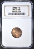 1902 INDIAN CENT NGC MS-64 RB