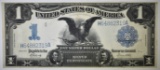 1899 $1 BLACK EAGLE SILVER CERTIFICATE VF