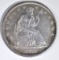 1867 SEATED LIBERTY HALF DOLLAR AU/BU