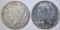 1934-D,S PEACE DOLLARS