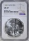 1993 AMERICAN SILVER EAGLE NGC MS-69