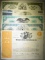 5-DIFFERENT CANCELLED STOCK CERTIFICATES