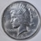 1921 PEACE DOLLAR  BU