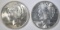 2-GEM BU 1923 PEACE DOLLARS