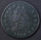 1808 LARGE CENT  F/VF