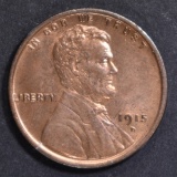 1915-D LINCOLN CENT  CH BU RD