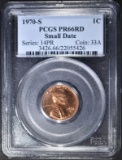 1970-S LINCOLN CENT  PCGS PR-66 RD