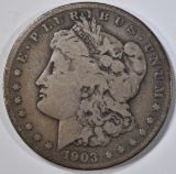 1903-S MORGAN DOLLAR VG