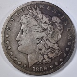 1889-CC MORGAN DOLLAR  VG