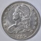 1832 BUST HALF DOLLAR  AU/BU