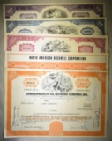 5-DIFFERENT CANCELLED STOCK CERTIFICATES